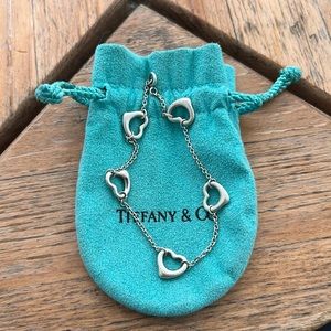 Tiffany & Co. Open-Heart Bracelet